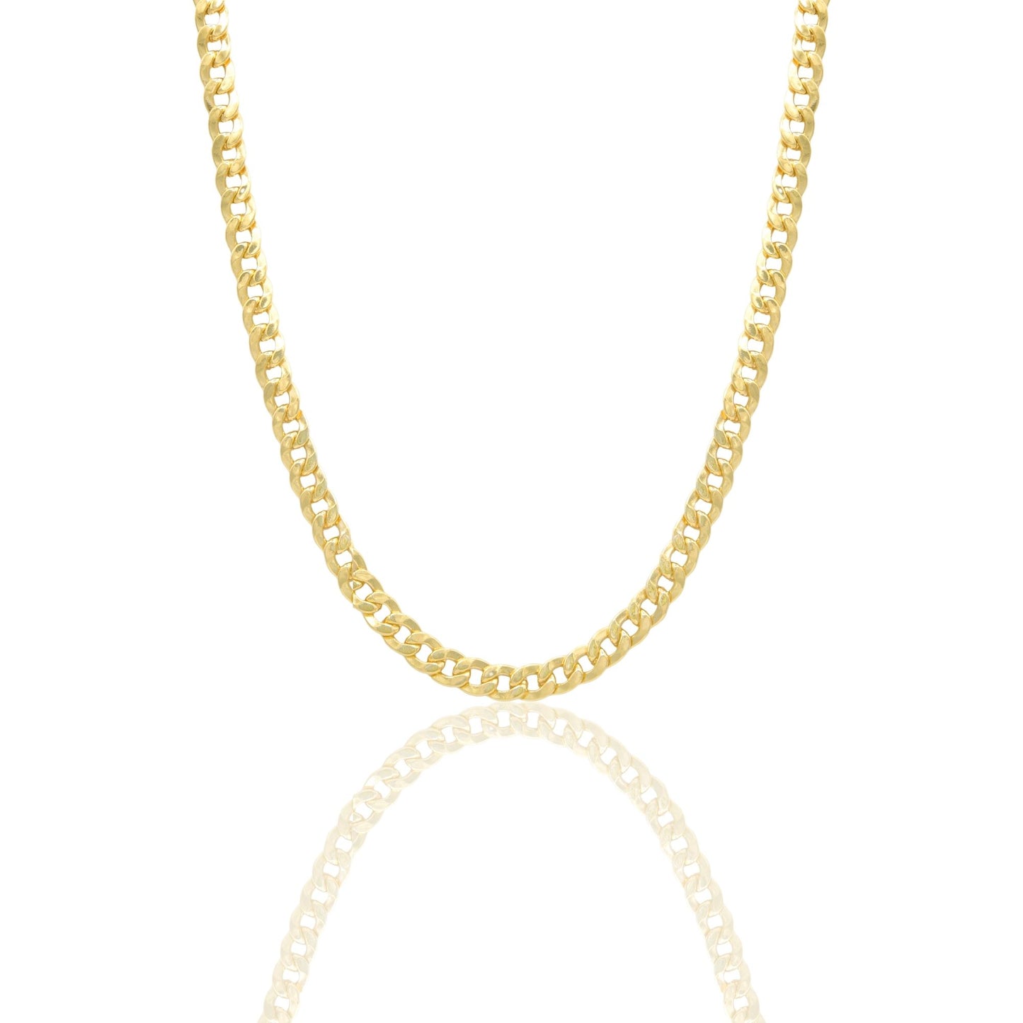 Collana Oro Giallo Oro 18 carati Catena Groumette Solo Oro cm.50