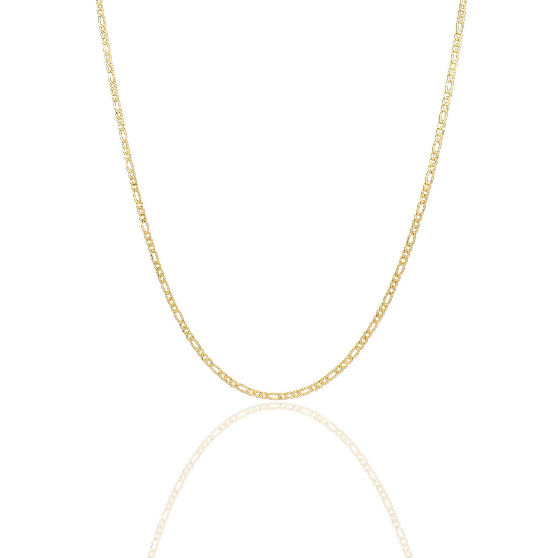 Collana Oro Giallo Oro 18 carati Catena Maglia   3+1 Solo Oro cm.60