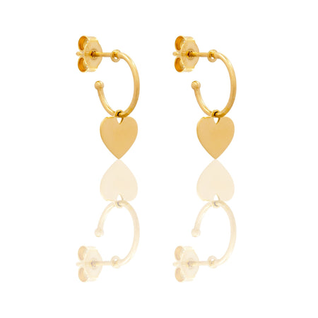 ORECCHINI DONNA CUORE PENDENTE