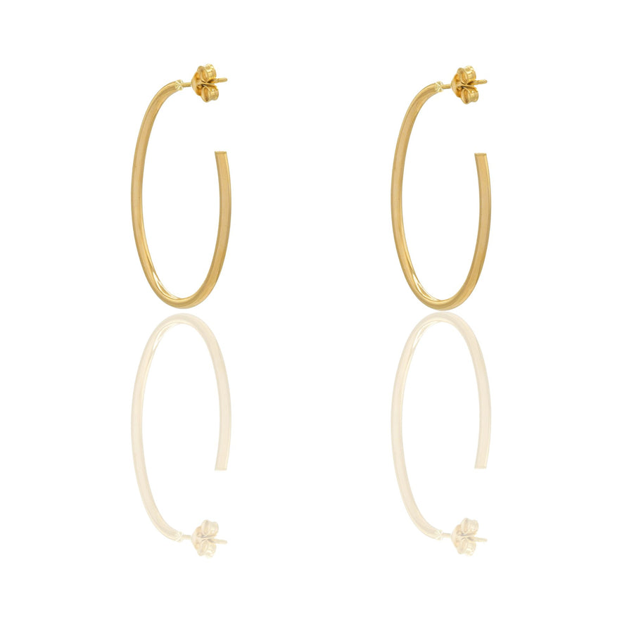 ORECCHINI DONNA OVALE APERTO