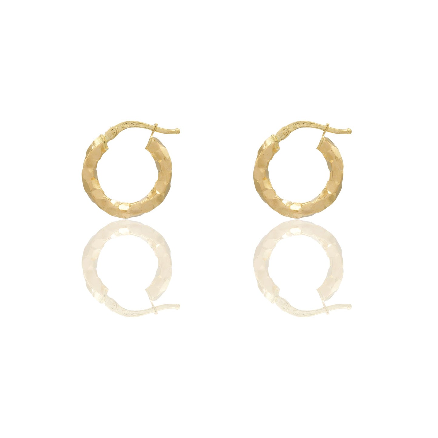Orecchini Oro Giallo Oro 18 carati Cerchio Solo Oro Spessore mm. 3 diametro interno cm.2