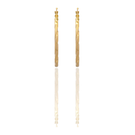 Orecchini Oro Giallo Oro 18 carati Cerchio  Solo Oro Spessore mm. 2 diametro interno cm.3,5
