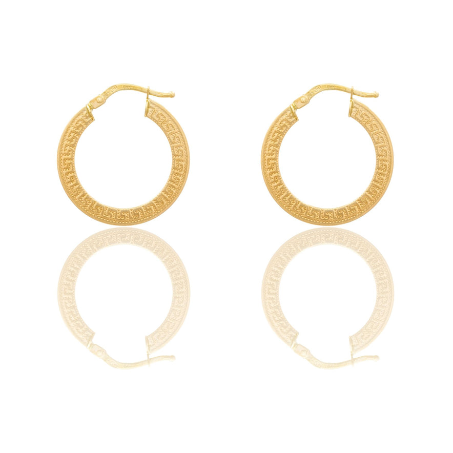 Orecchini Oro Giallo Oro 18 carati Cerchio  Solo Oro Spessore mm. 3 diametro interno cm.2