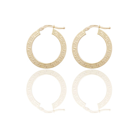 Orecchini Oro Giallo Oro 18 carati Cerchio  Solo Oro Spessore mm. 3 diametro interno cm.1,5