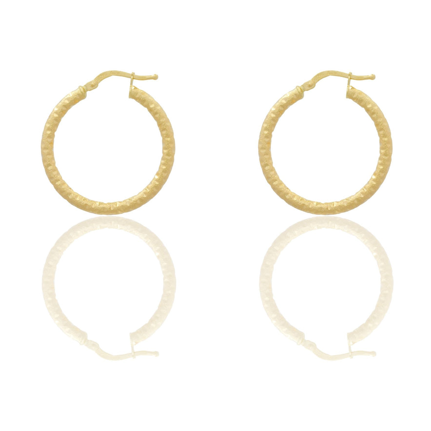 Orecchini Oro Giallo Oro 18 carati Cerchio  Solo Oro Spessore mm. 3 diametro interno cm.2,5