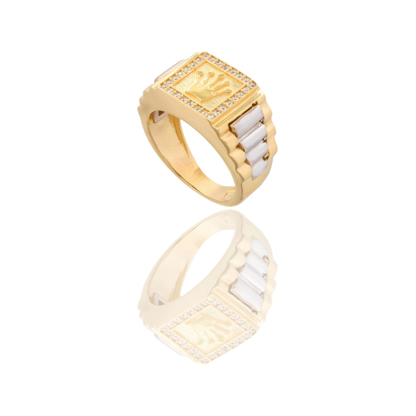 ANELLO UOMO QUADRATO GAMBO MAGLIA PRESIDENT