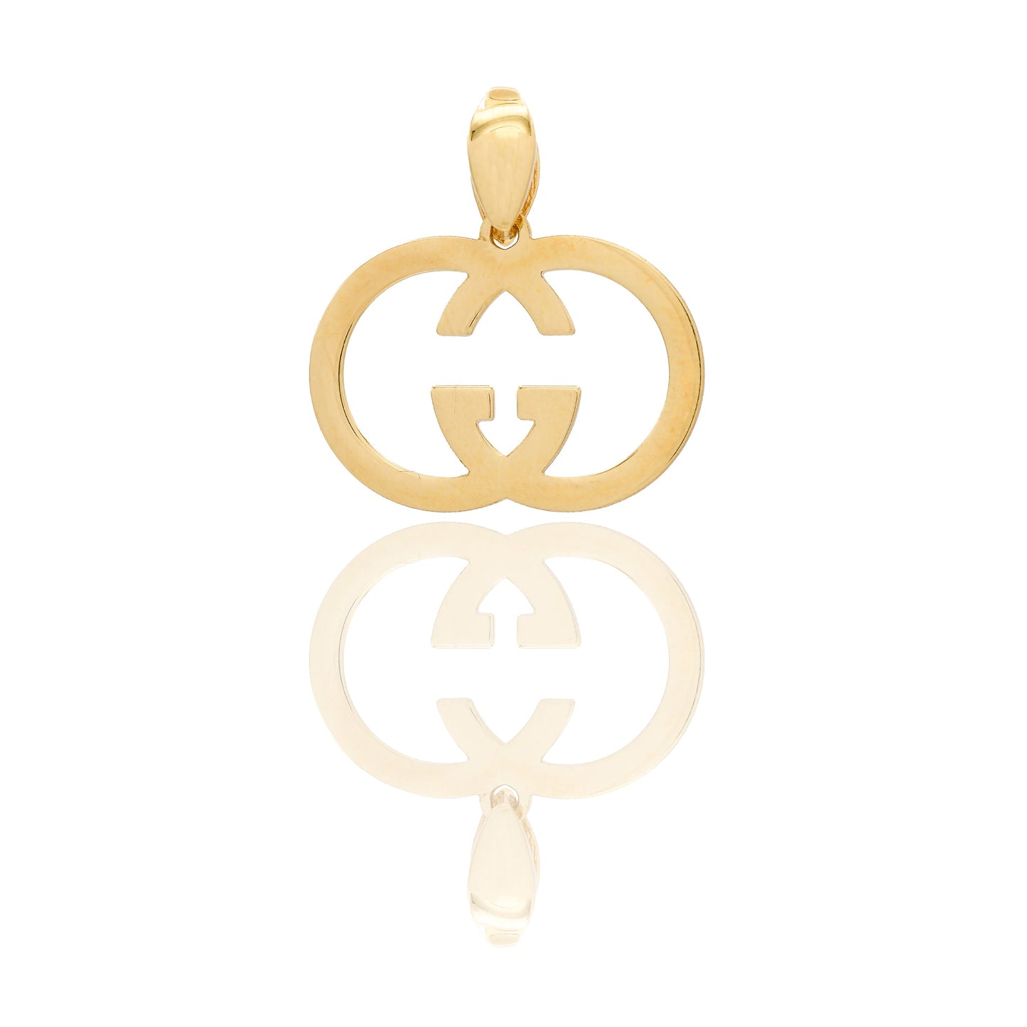 Ciondoli Oro Giallo Lastra Solo Oro cm.2