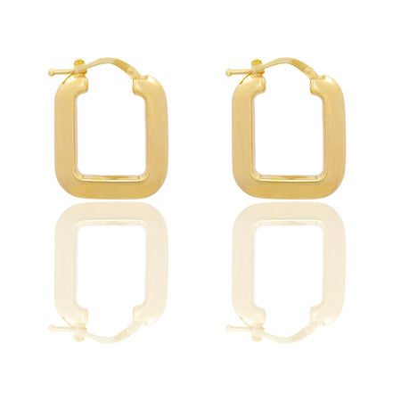 ORECCHINI DONNA QUADRATO ELETTROFORMATO