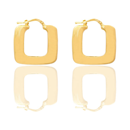 ORECCHINI DONNA QUADRATO ELETTROFORMATO