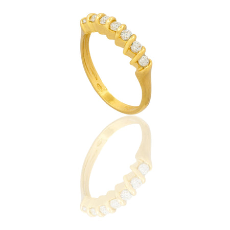 ANELLO DONNA VERETTA 7 PIETRE