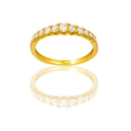 ANELLO DONNA MEZZA VERETTA APPUNTITA