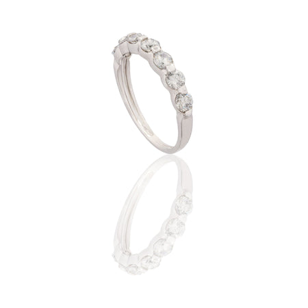 ANELLO DONNA VERETTA A GRIFFE 7 PIETRE