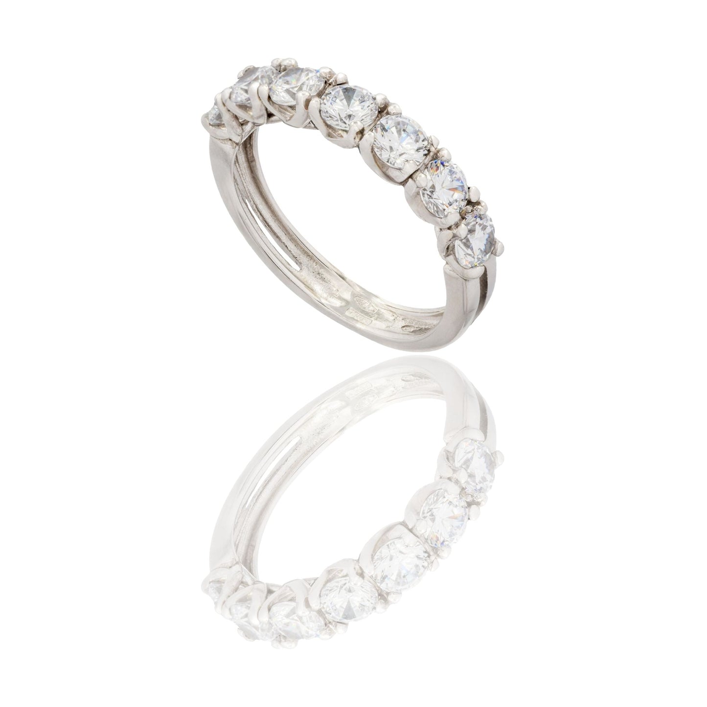 ANELLO DONNA VERETTA A GRIFFE 9 PIETRE