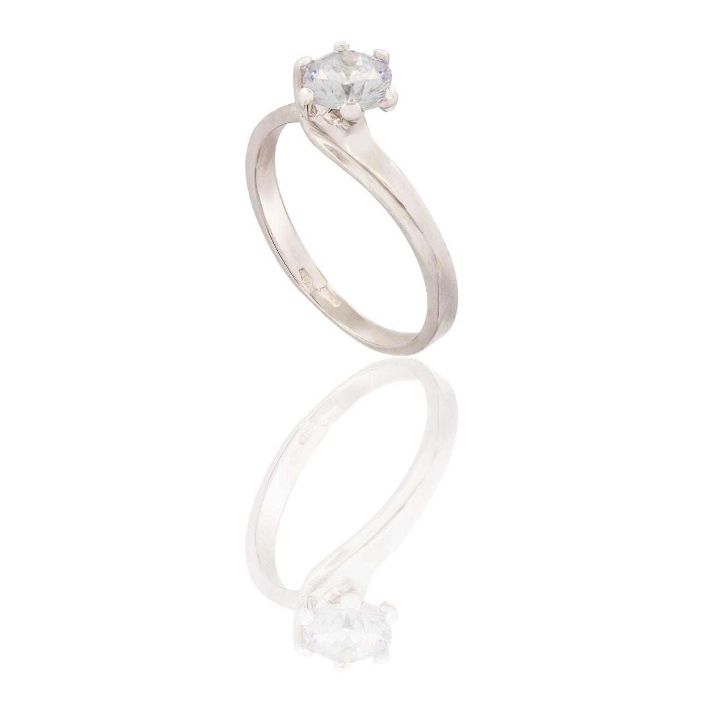 ANELLO DONNA SOLITARIO GAMBO FORATO