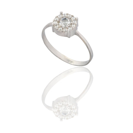 ANELLO DONNA CENTRO E CONTORNO