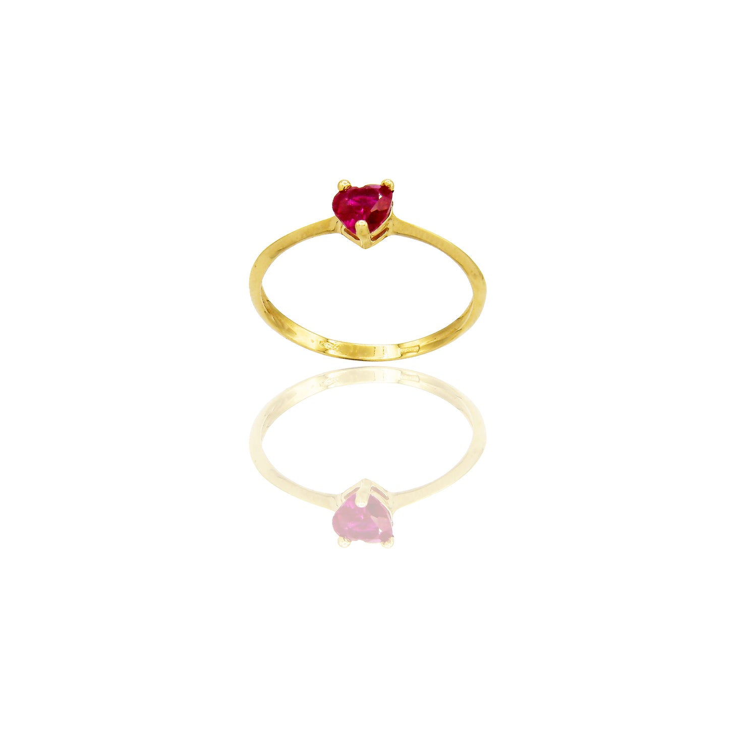 ANELLO DONNA SOLITARIO CUORE
