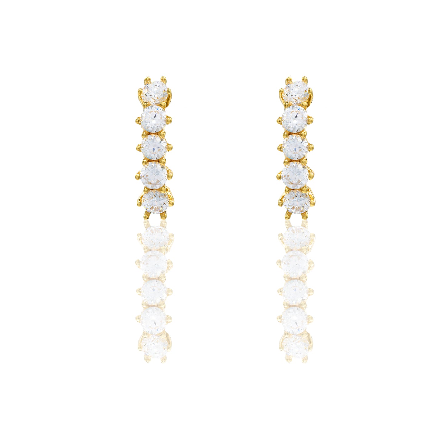 ORECCHINI DONNA DONNA TENNIS 5 PIETRE