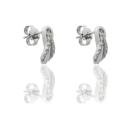 ORECCHINI DONNA INTRECCIATI A LOBO