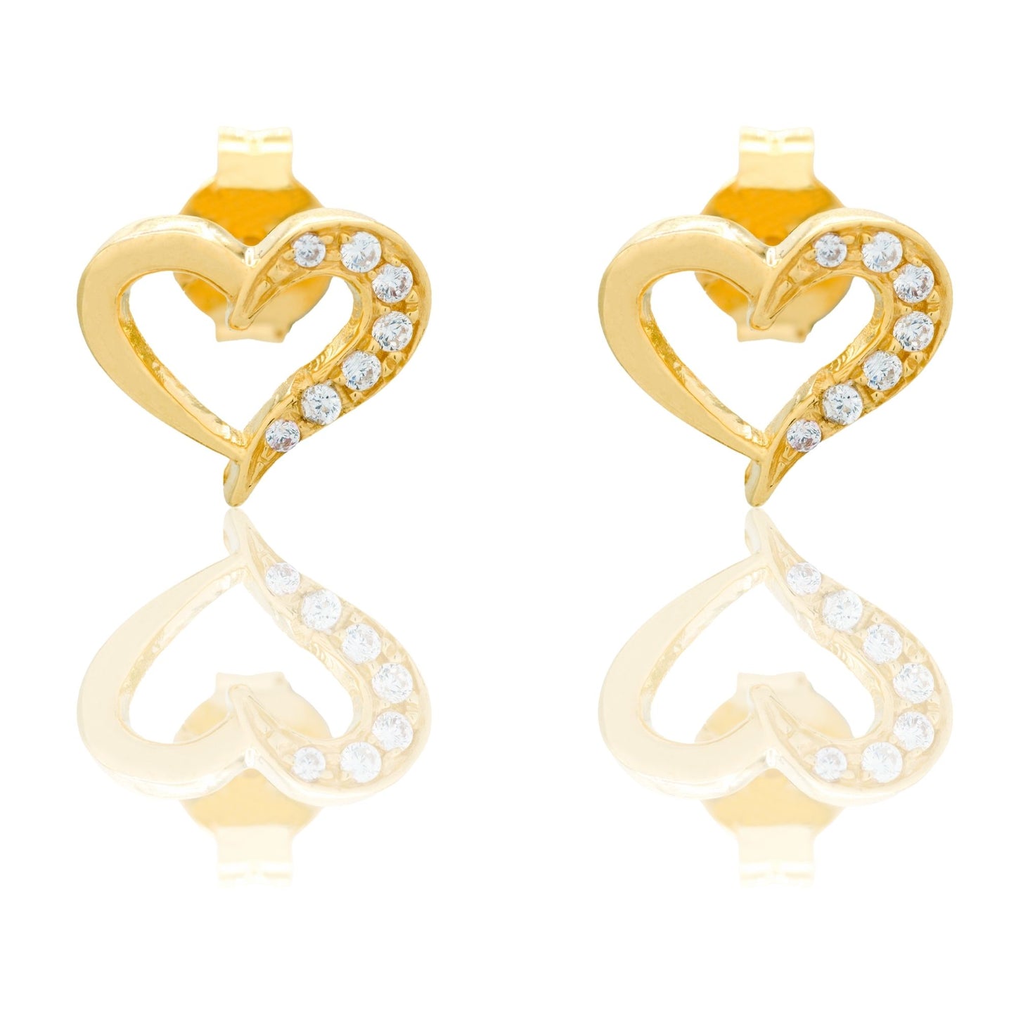 ORECCHINI DONNA DONNA CUORIE FORATO A LOBO