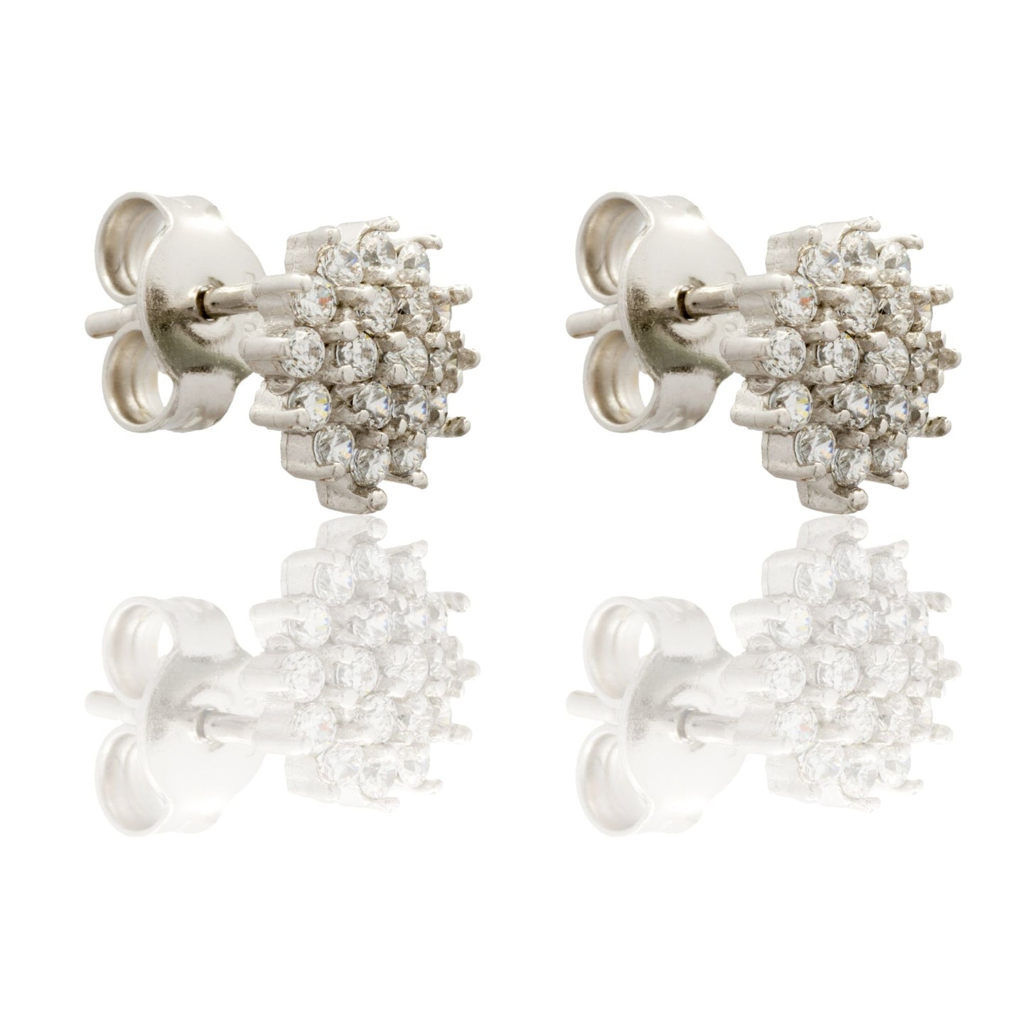 ORECCHINI DONNA DONNA FIORE A LOBO CENTRO E CONTORNO