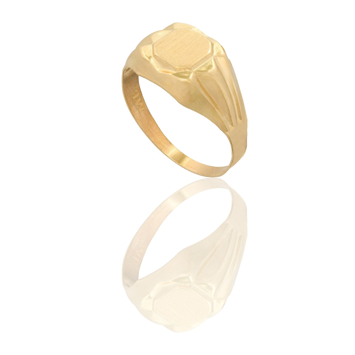 ANELLO UOMO SCUDO QUADRATO