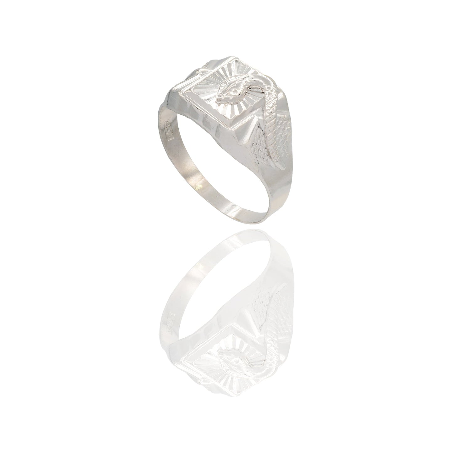 Anelli Oro bianco Microfusione Solo oro Spessore Gambo 2,4 mm