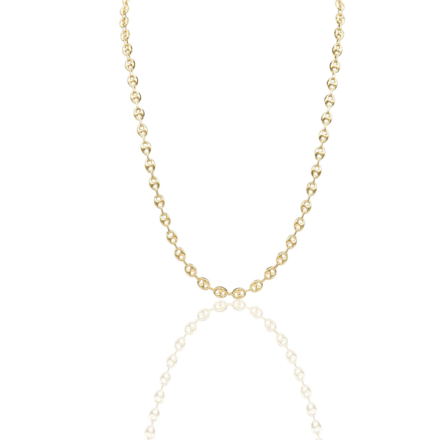Collana Oro Giallo Oro 18 carati Maglia Marinara Solo Oro mis.1 cm.60