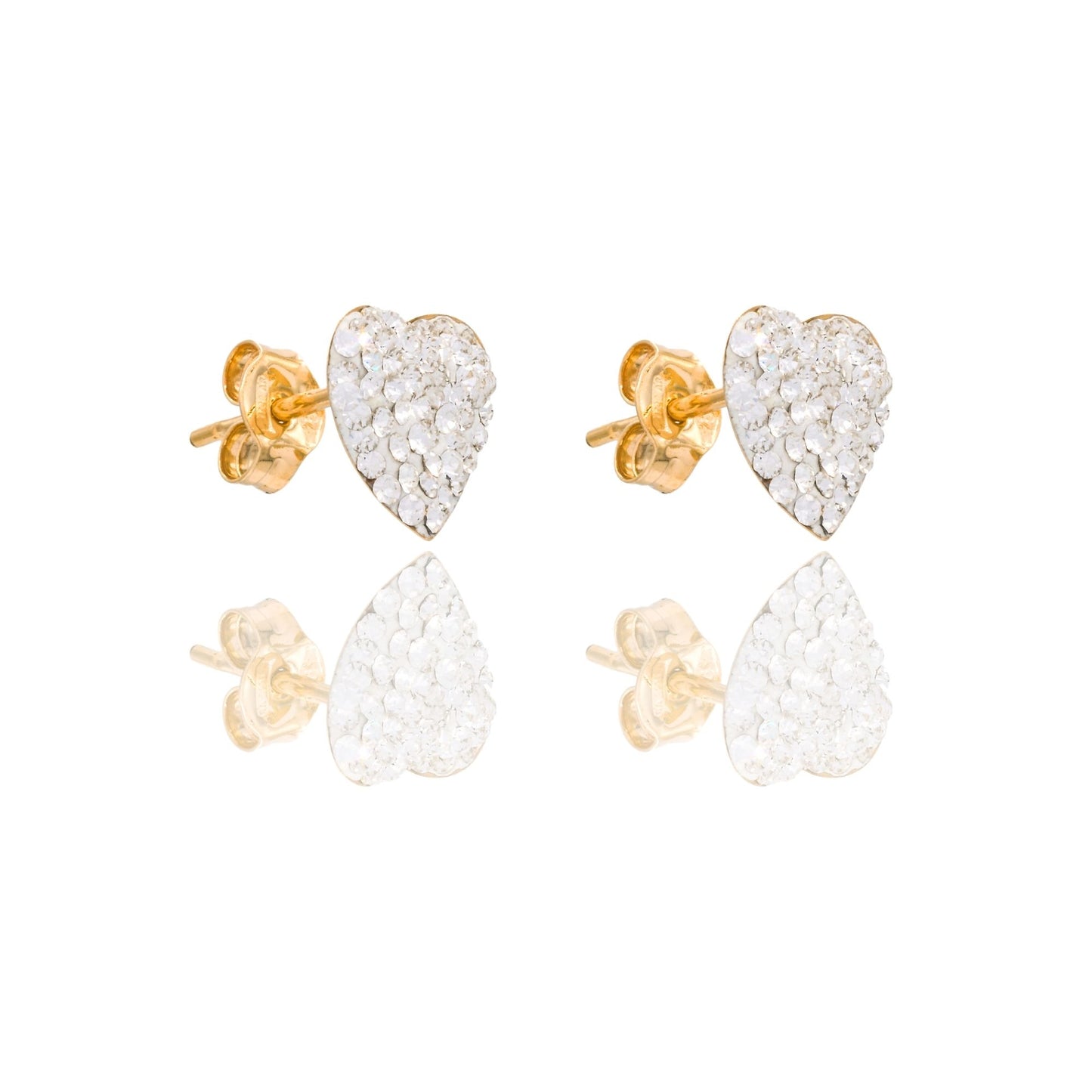 ORECCHINI DONNA CUORE ZIRCONATO