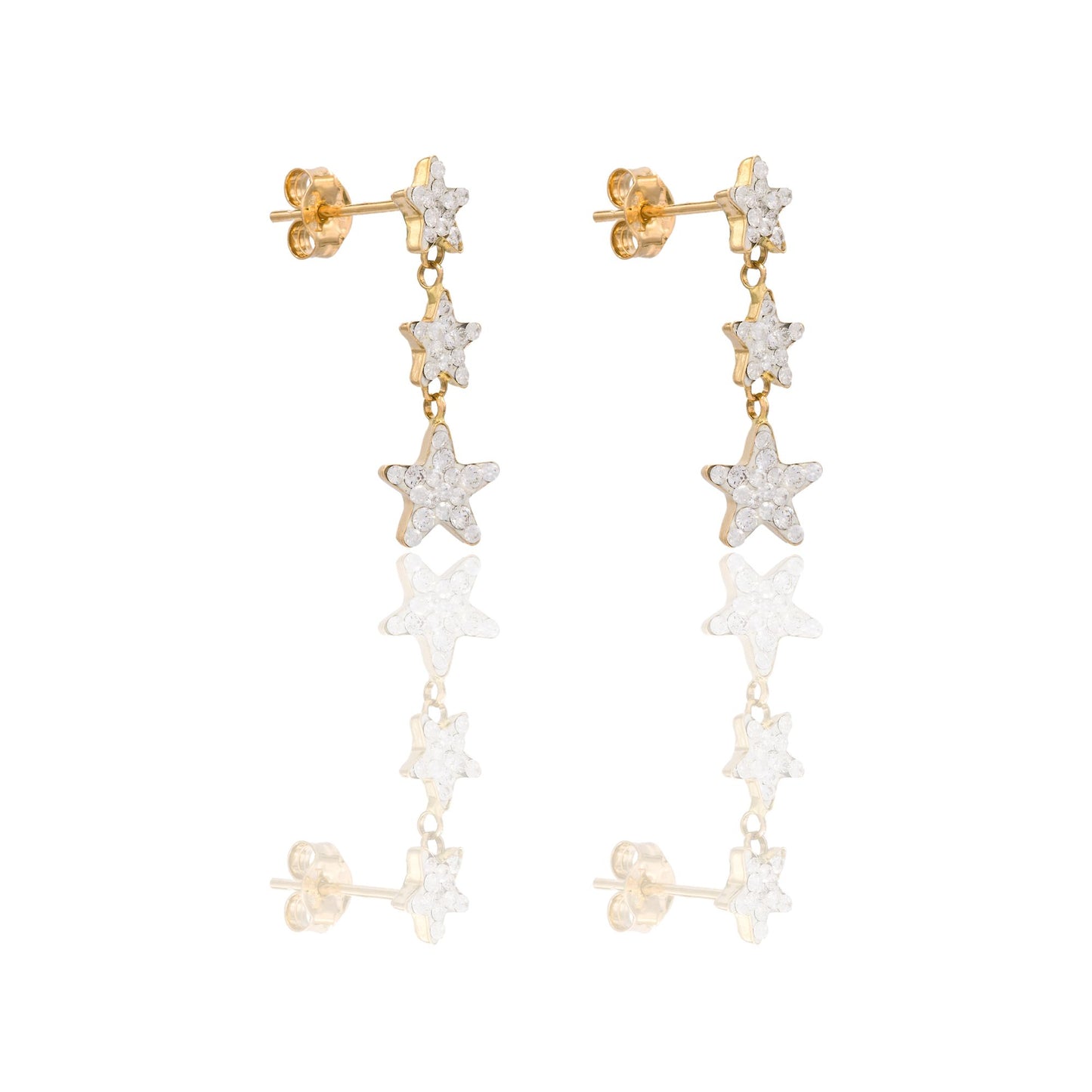ORECCHINI DONNA TRILOGY STELLE PENDENTI
