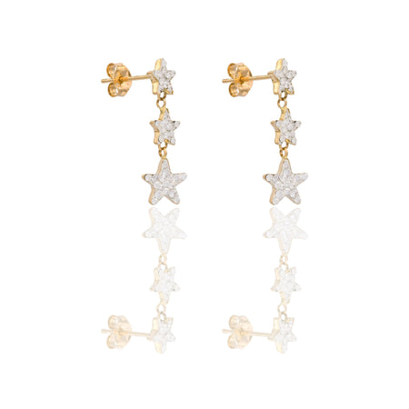 ORECCHINI DONNA TRILOGY STELLE PENDENTI