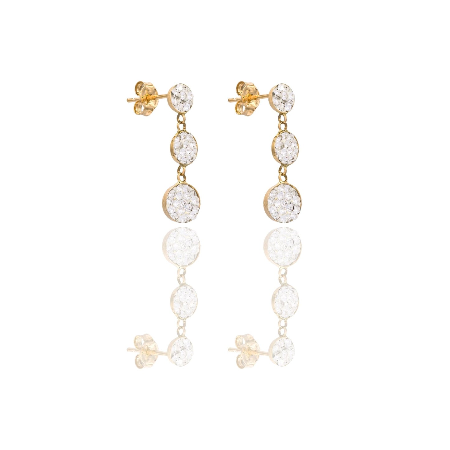 ORECCHINI DONNA TRILOGY CERCHI PENDENTI