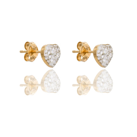 ORECCHINI DONNA CUORE ZIRCONATO