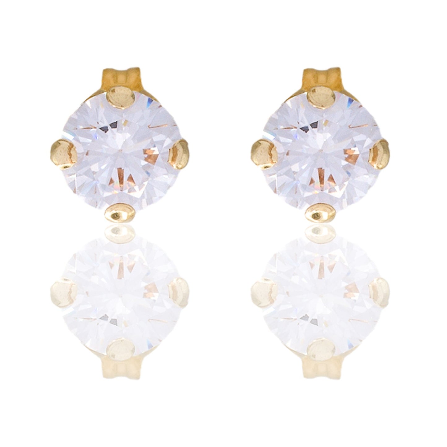 ORECCHINI PUNTO LUCE 4 GRIFFE