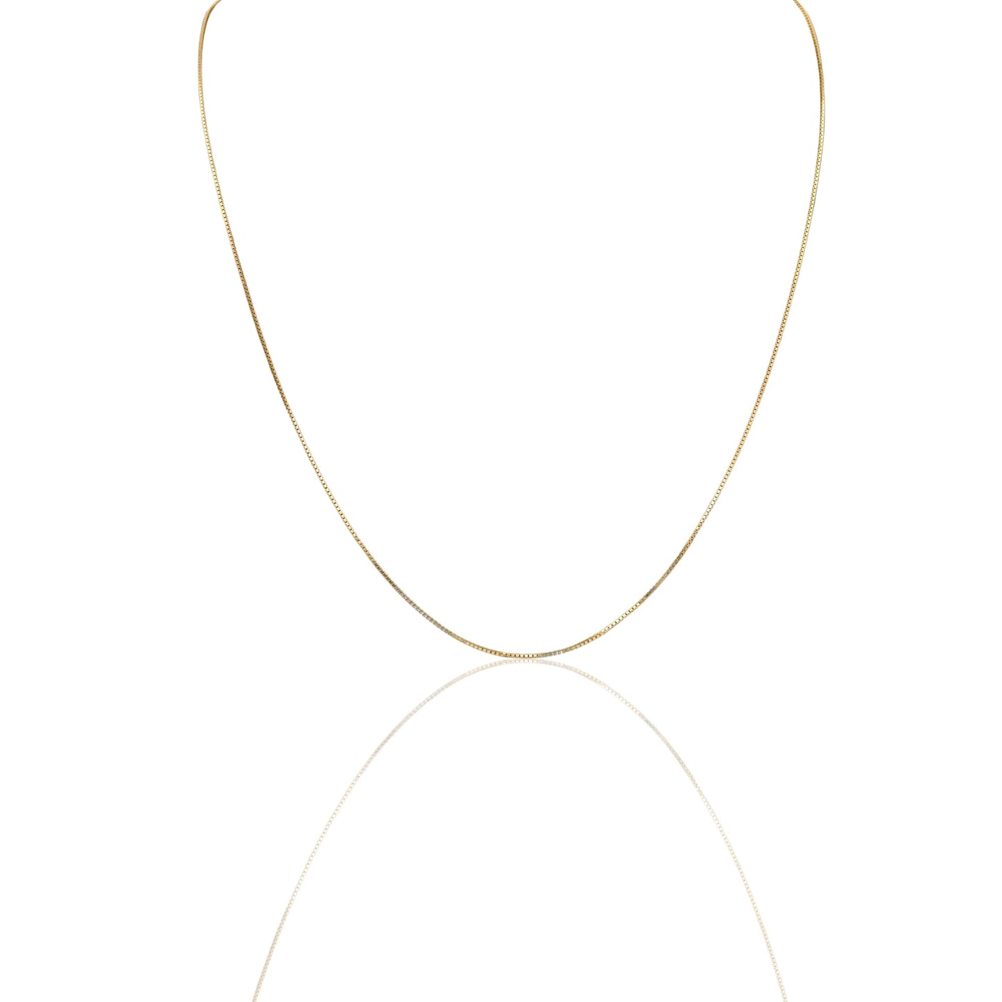 Collana Oro Giallo Oro 18 carati Veneziana Solo Oro cm.45
