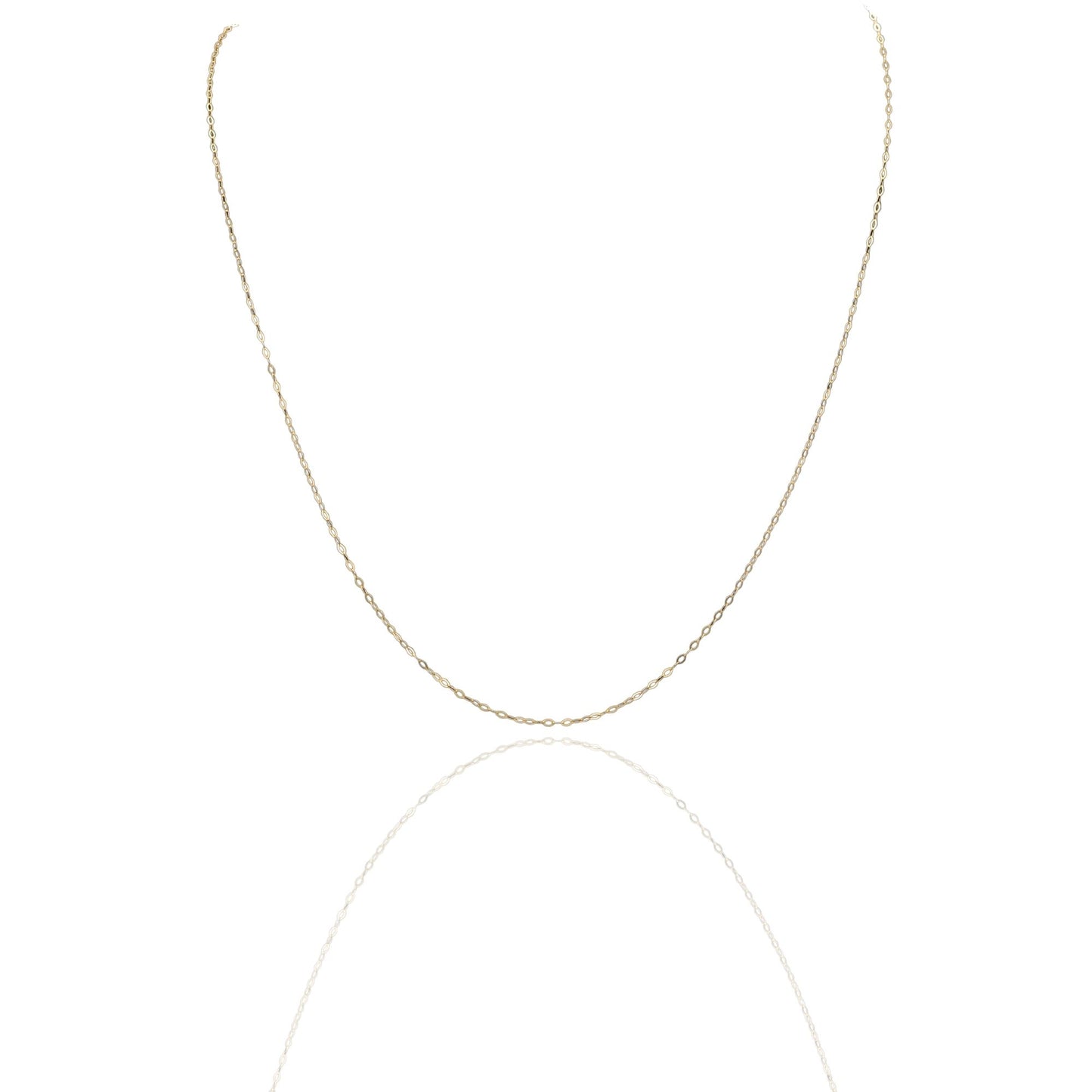 Collana Oro Giallo Oro 18 carati Rolo' Solo Oro cm.45
