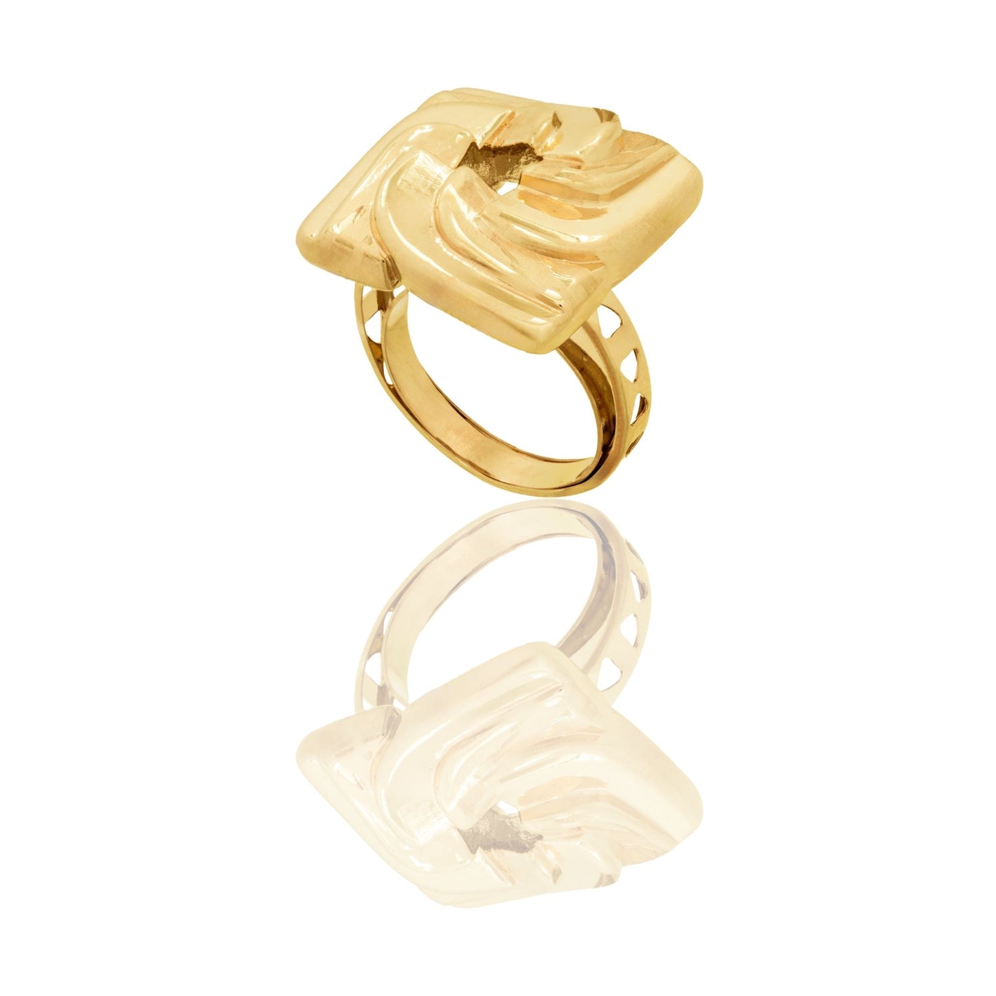 ANELLO DONNA QUADRATO FANTASIA