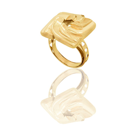 ANELLO DONNA QUADRATO FANTASIA