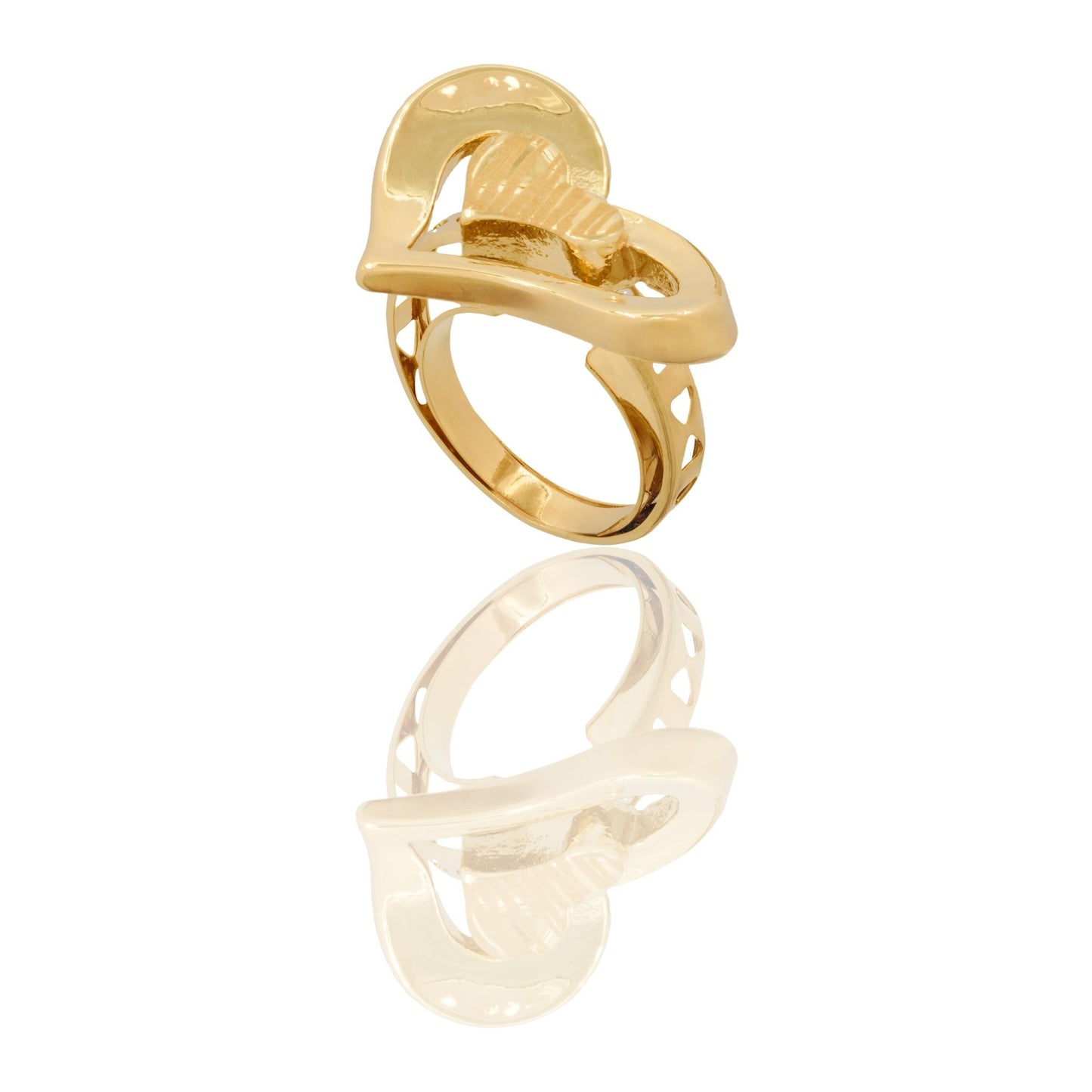 ANELLO DONNA DOPPIO CUORE