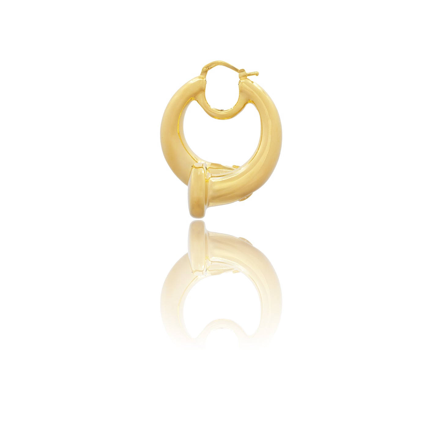 Orecchini Oro Giallo Oro 18 carati Chiodo Solo Oro