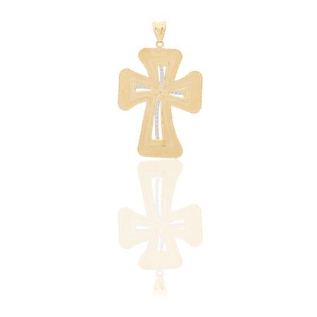 CIONDOLO CROCE CON ZIRCONI