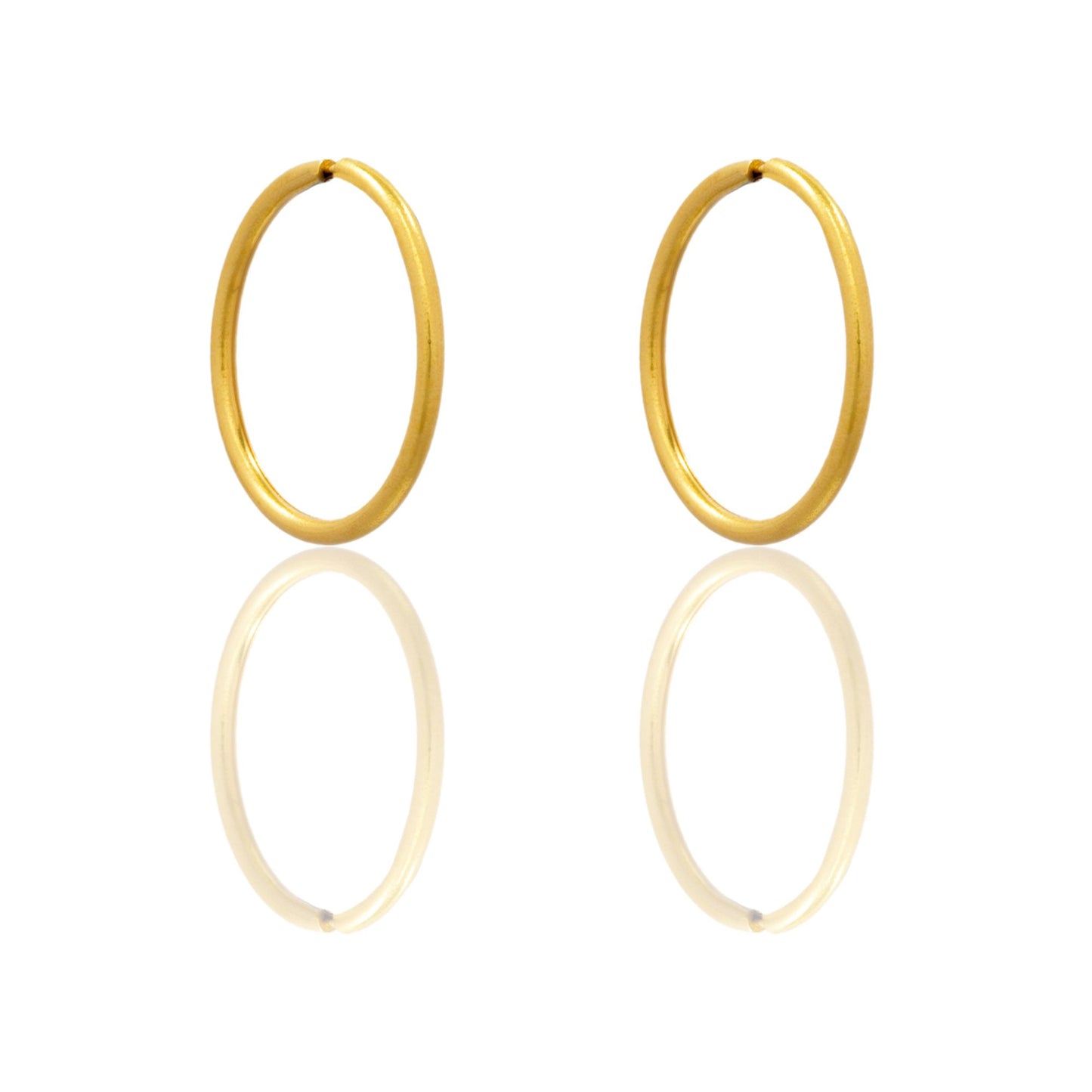 ORECCHINI CERCHIO CHIUSURA A SCOMPARSA