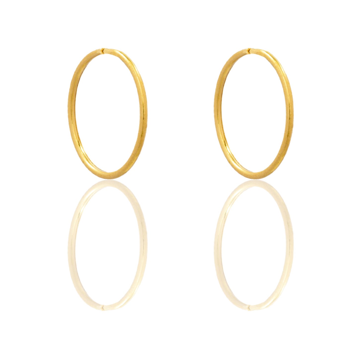 ORECCHINI CERCHIO CHIUSURA A SCOMPARSA