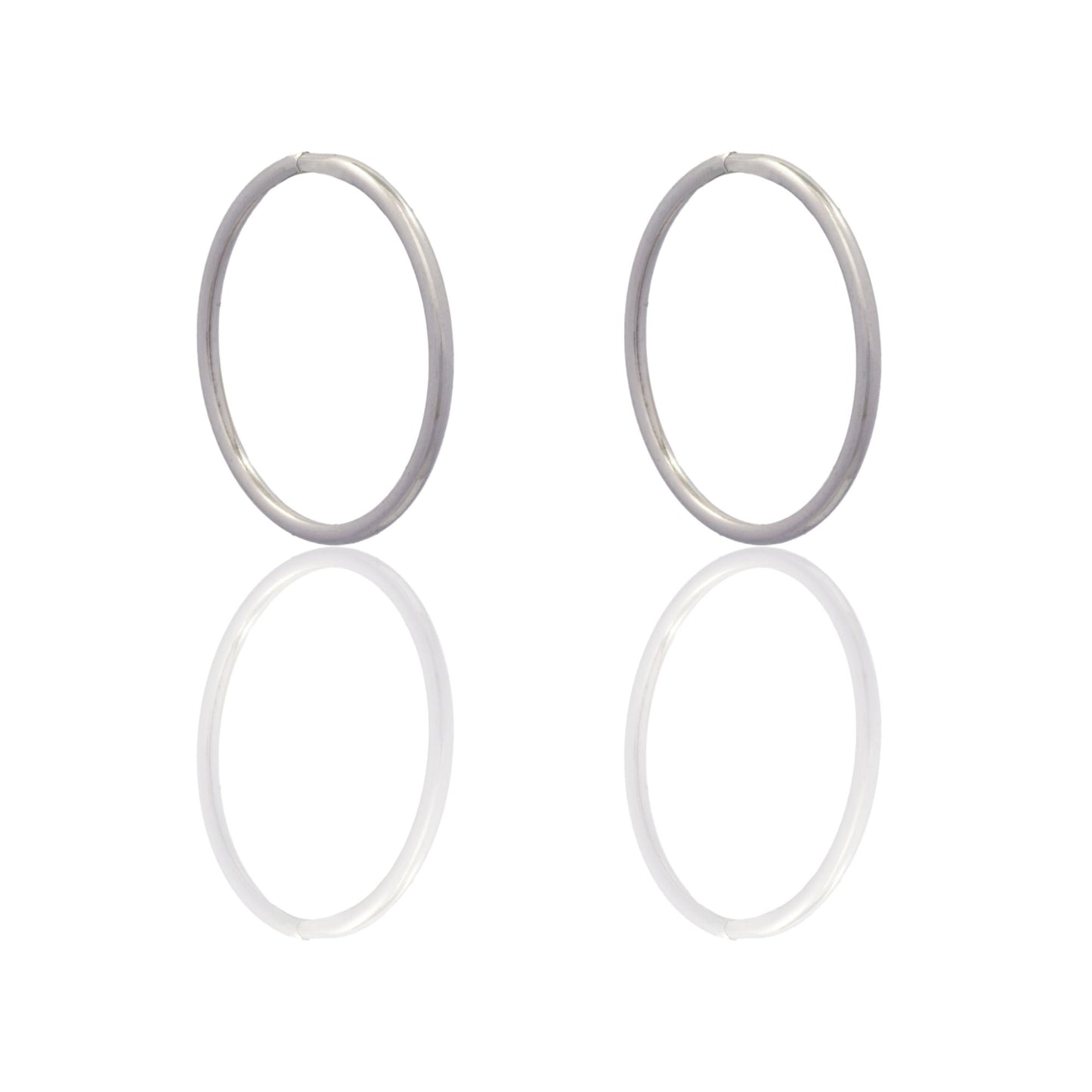 ORECCHINI CERCHIO CHIUSURA A SCOMPARSA