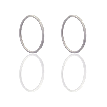 ORECCHINI CERCHIO CHIUSURA A SCOMPARSA