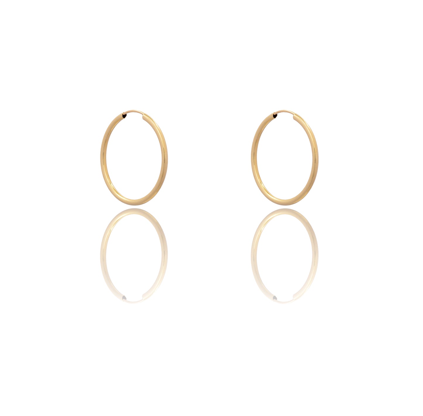 ORECCHINI CERCHIO CHIUSURA A SCOMPARSA