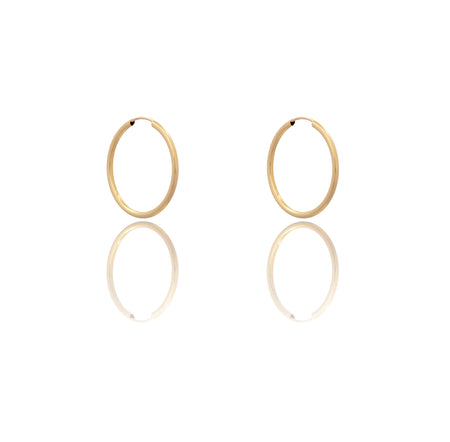 ORECCHINI CERCHIO CHIUSURA A SCOMPARSA