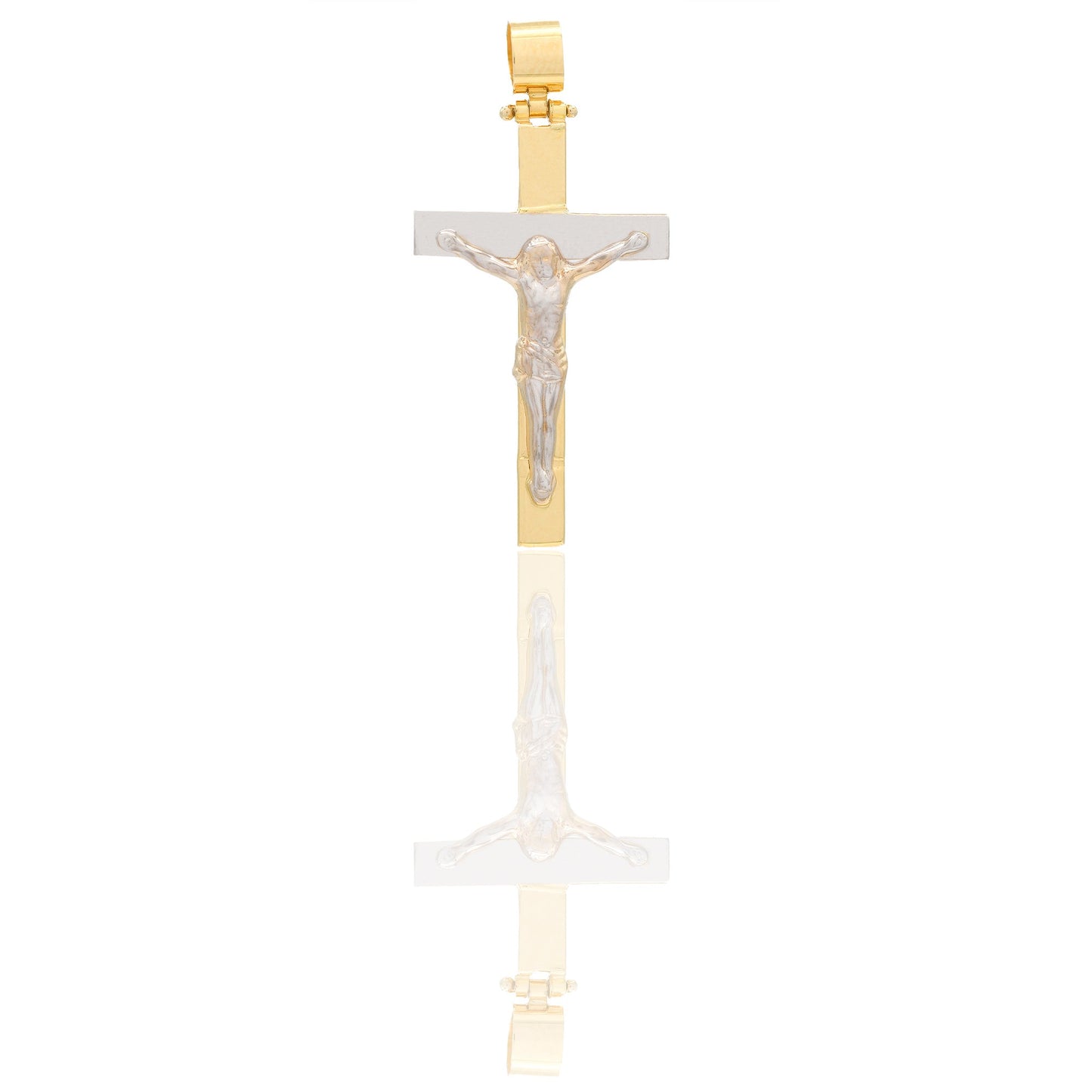 Ciondoli Oro Giallo, Oro Bianco scatolata  Solo oro 4,3 cm x 2,1