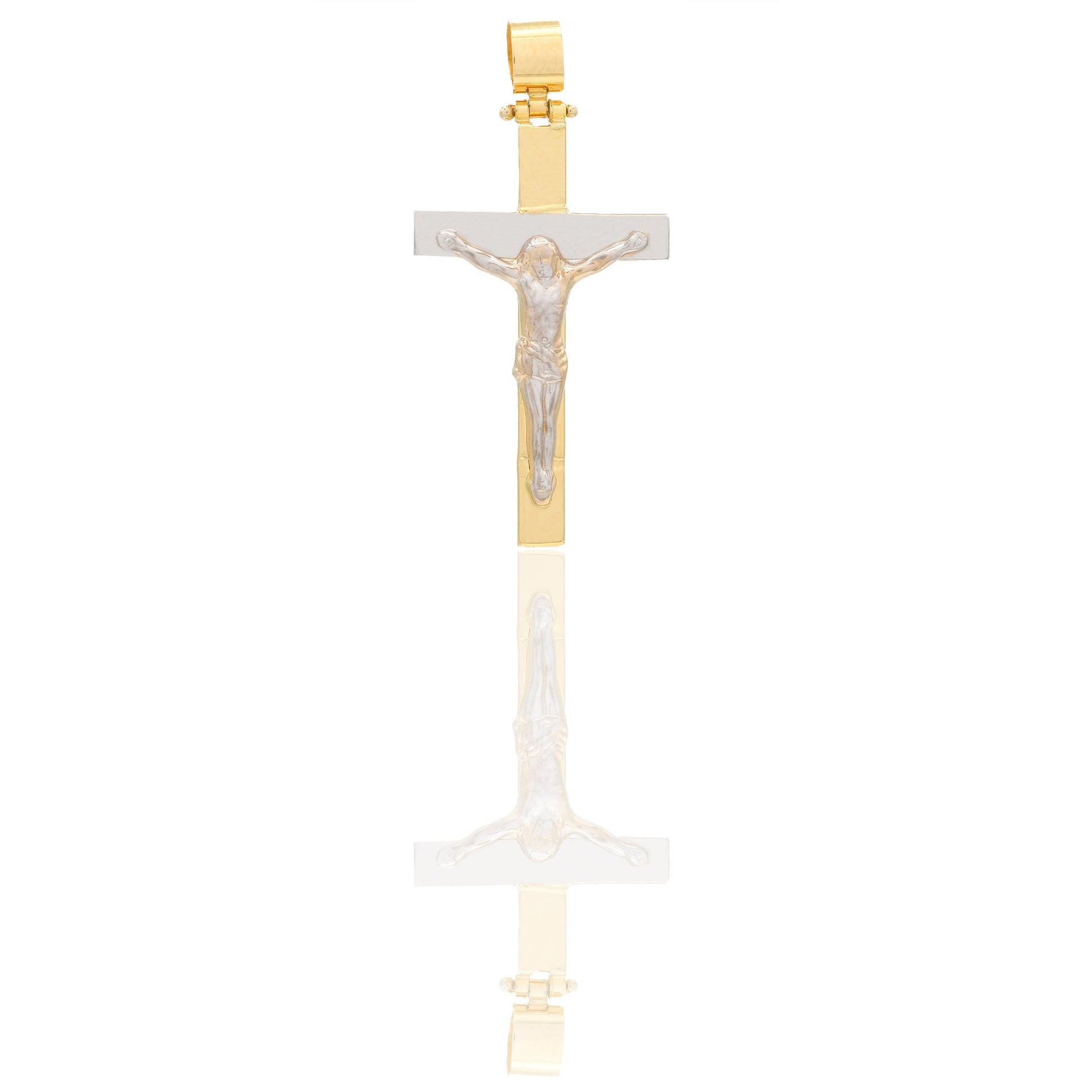 Ciondoli Oro Giallo, Oro Bianco scatolata  Solo oro 4,3 cm x 2,1