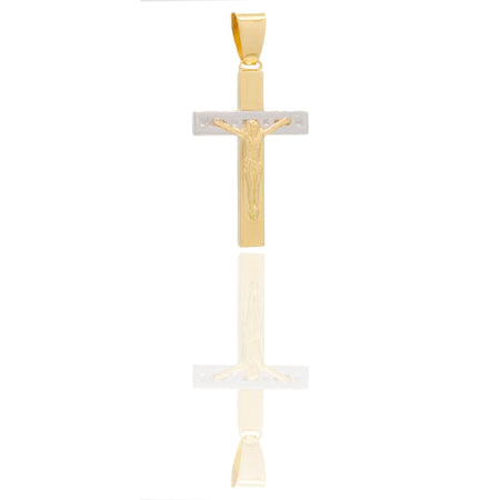 Ciondoli Oro Giallo, Oro Bianco scatolata  Solo oro 3,8 cm x 1,8