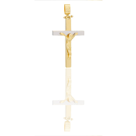 Ciondoli Oro Giallo, Oro Bianco scatolata  Solo oro 3,6 cm x 1,9